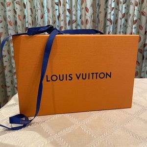Louis Vuitton box with original ribbon